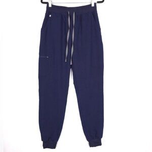 FIGS‎ Technical HW Zamora Jogger Scrub Pants Navy Size M/T Style 100027